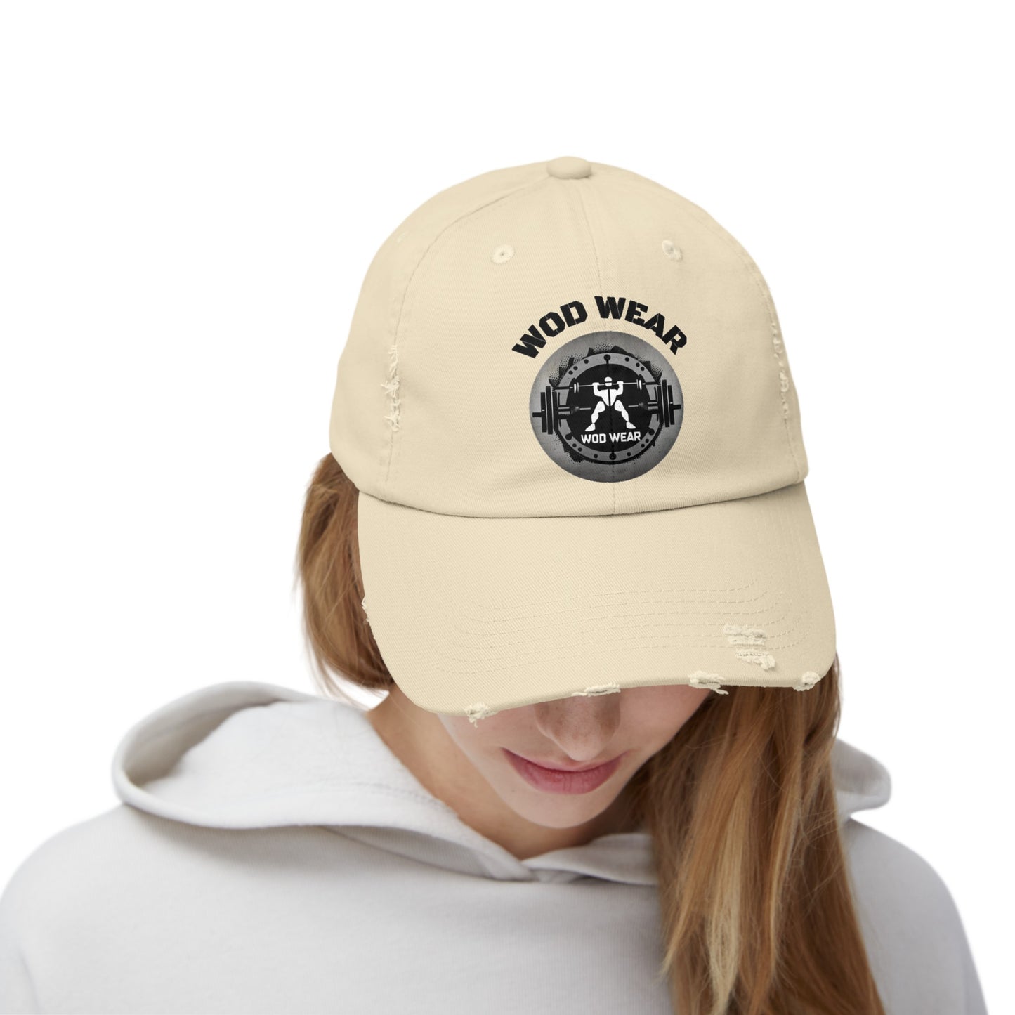 WOD WEAR Unisex Distressed Cap