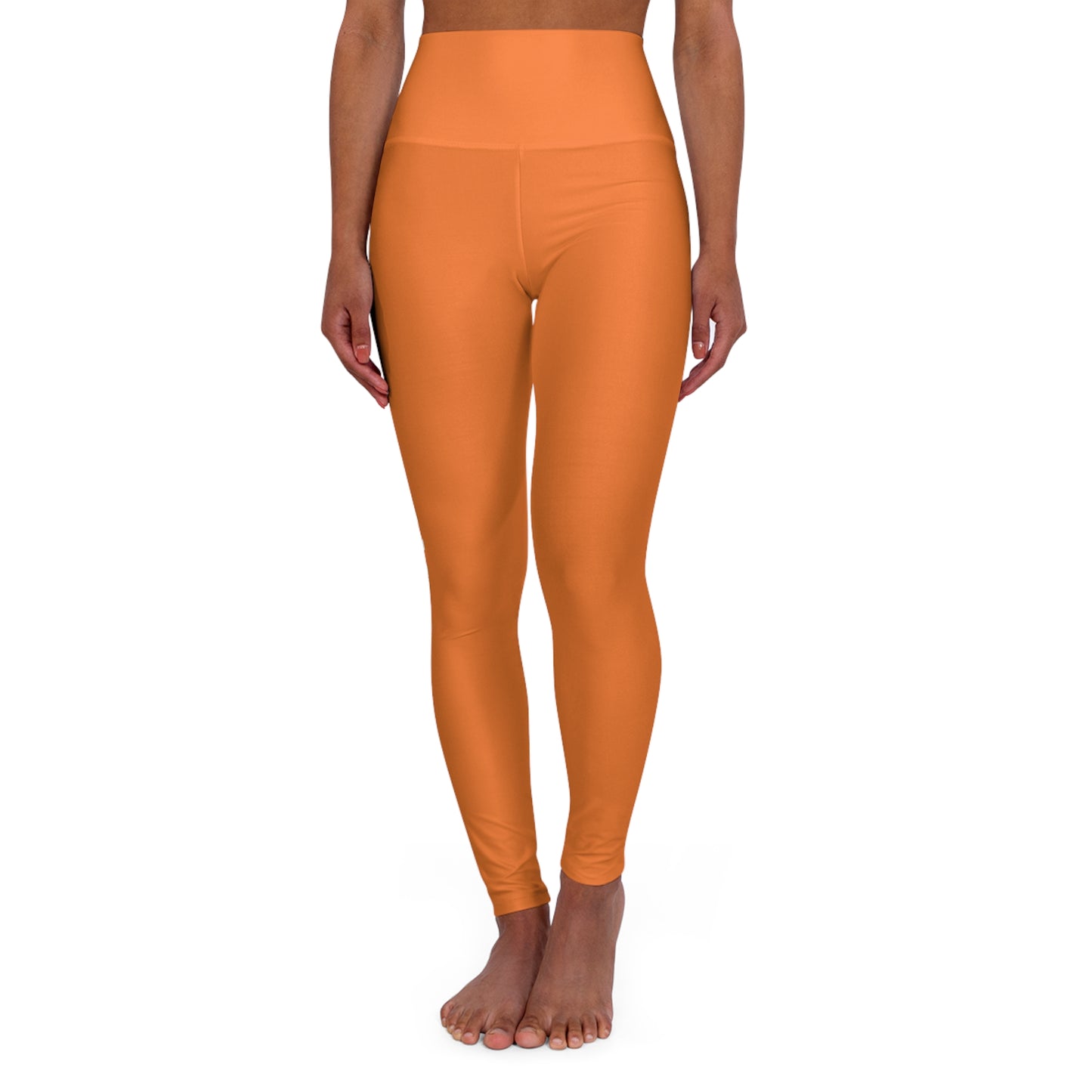 'Earth & Bloom' Sunset WOD WEAR High Waisted Athletic Leggings
