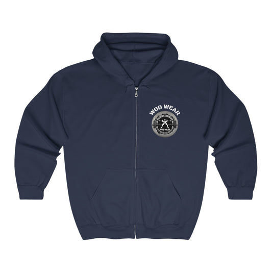Men's 'WOD WEAR' Heavy Blend™ Full Zip Hooded Sweatshirt