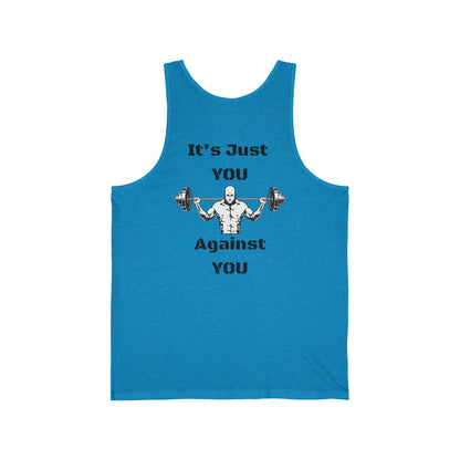 Men's 'WODWEAR/You Against You' Jersey Tank