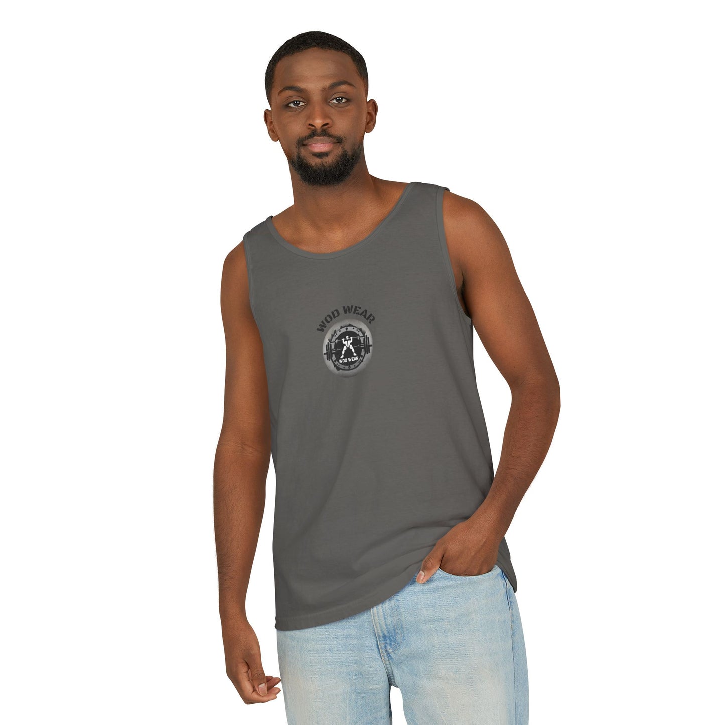 Men's 'Earned Not Given' Garment-Dyed Tank Top