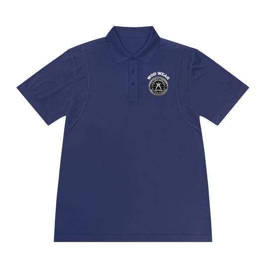 Men's 'WOD WEAR/Earned Not Given' Sport Polo Shirt