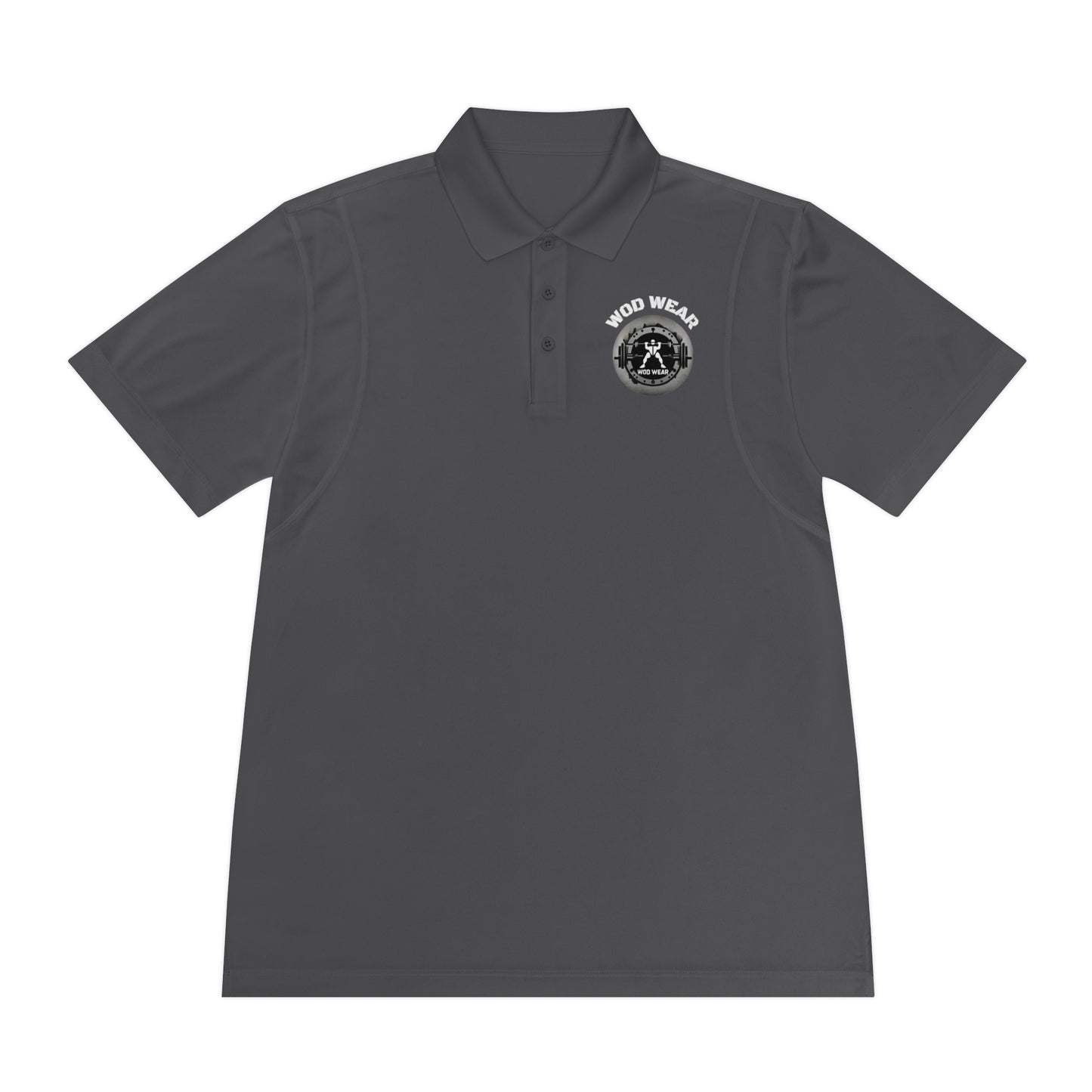 Men's 'WOD WEAR/Earned Not Given' Sport Polo Shirt