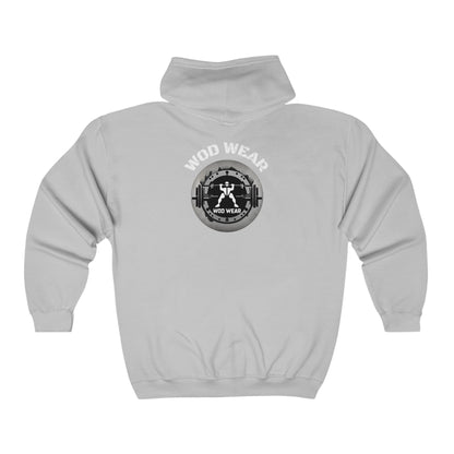 Men's 'WOD WEAR' Heavy Blend™ Full Zip Hooded Sweatshirt
