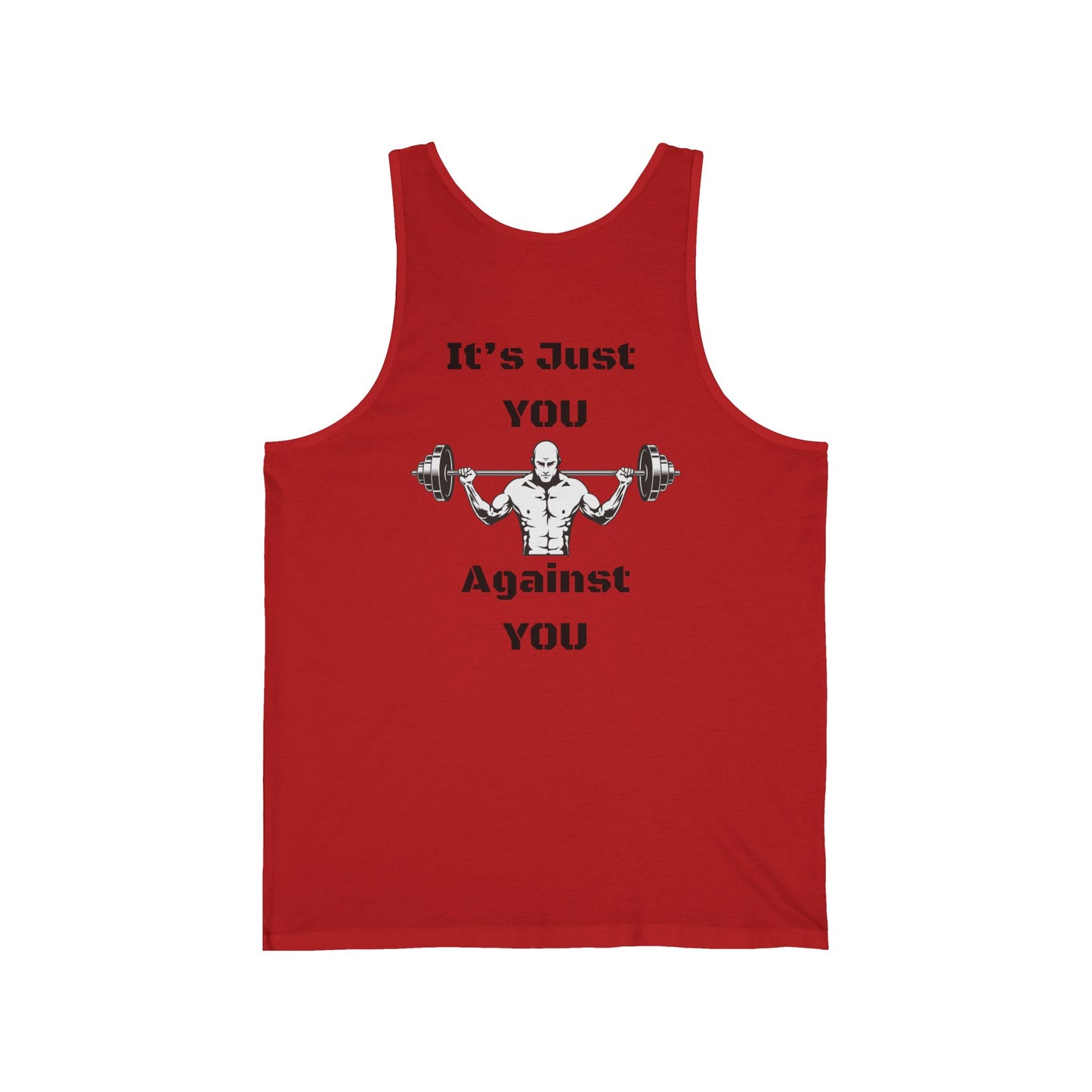 Men's 'WODWEAR/You Against You' Jersey Tank