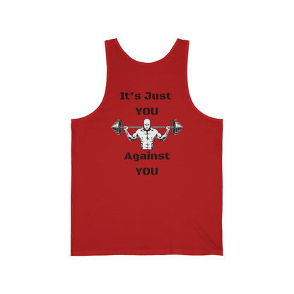 Men's 'WODWEAR/You Against You' Jersey Tank