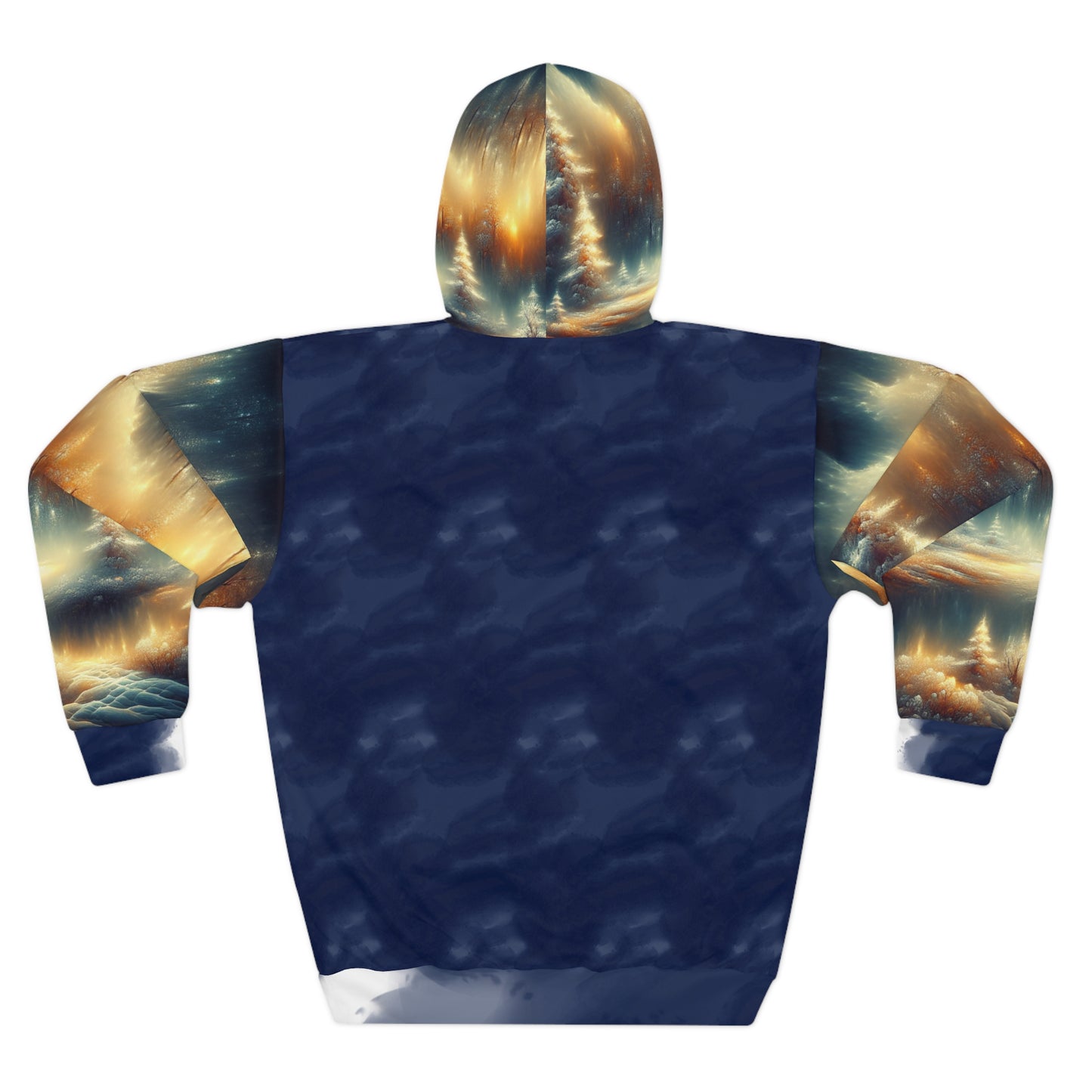 'Golden Winter Eve' Pullover Hoodie